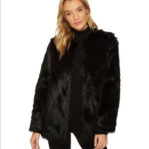 Jack by BB Dakota Bardot Faux Fur Coat